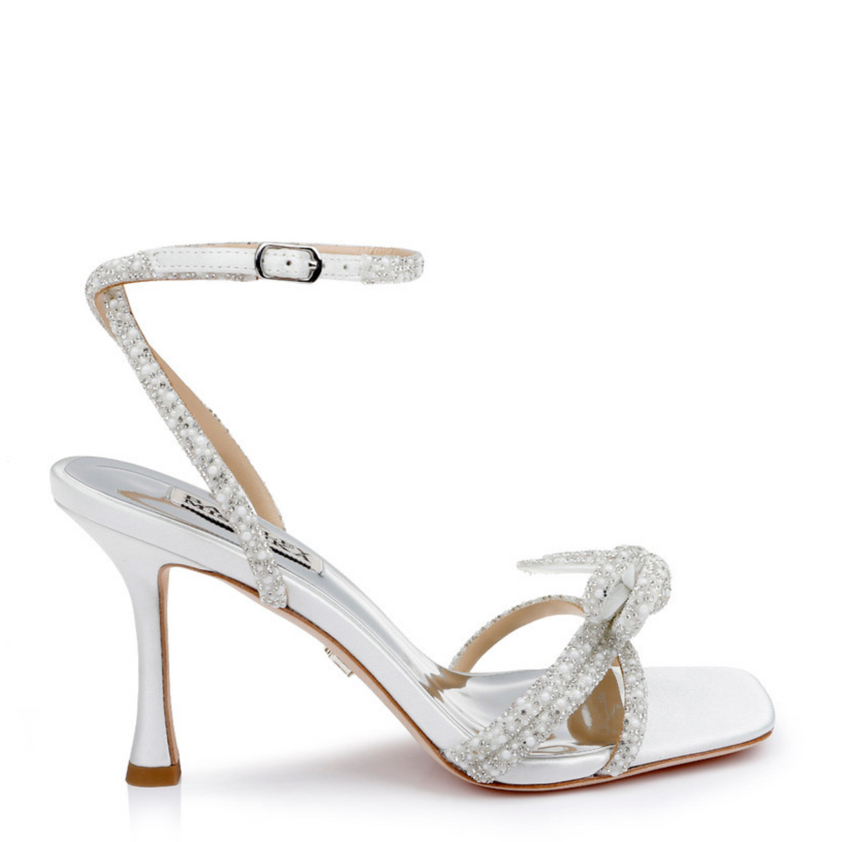 Badgley mischka embellished shoes discount