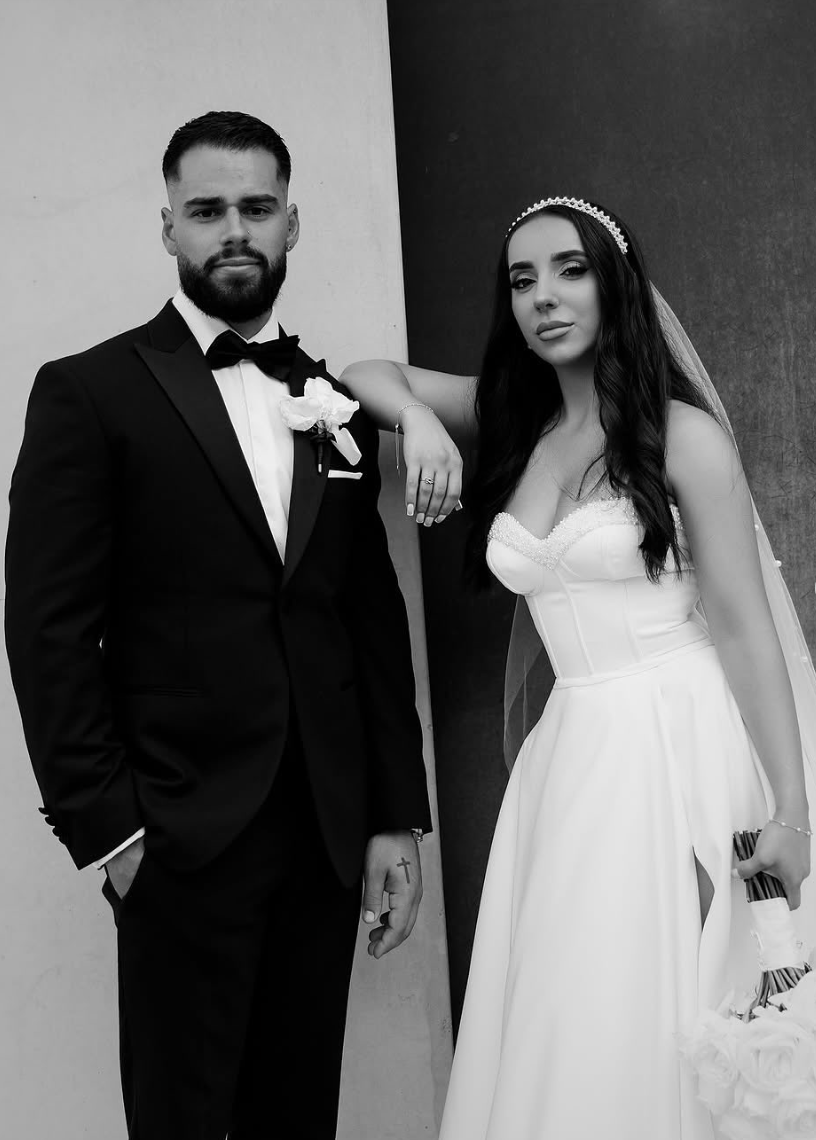 Lauren - Crystal & Pearl Bridal Double Headband