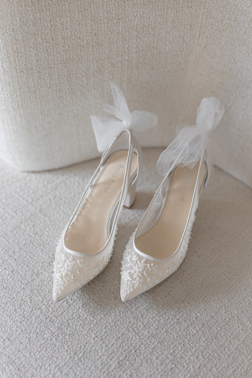 Buy Low Heel & Kitten Heel Wedding & Bridal Shoes The White
