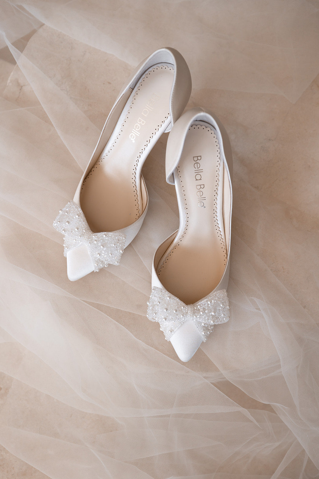 Dorothy - D'Orsay Wedding Bow Pump Shoes