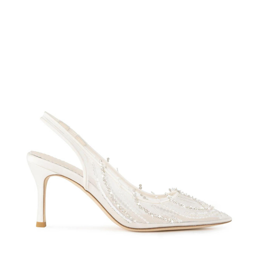 Bow Wedding Shoes | Stylish Wedding Shoes with Bow | The White Collection