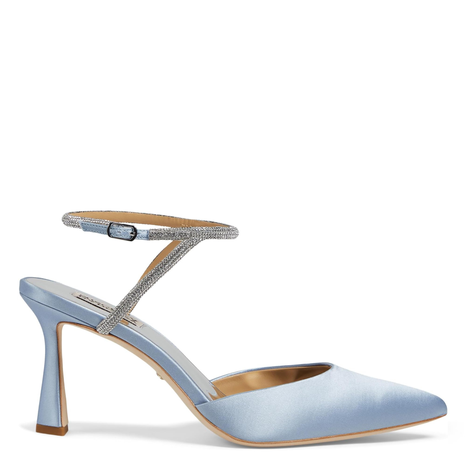Light blue evening shoes on sale