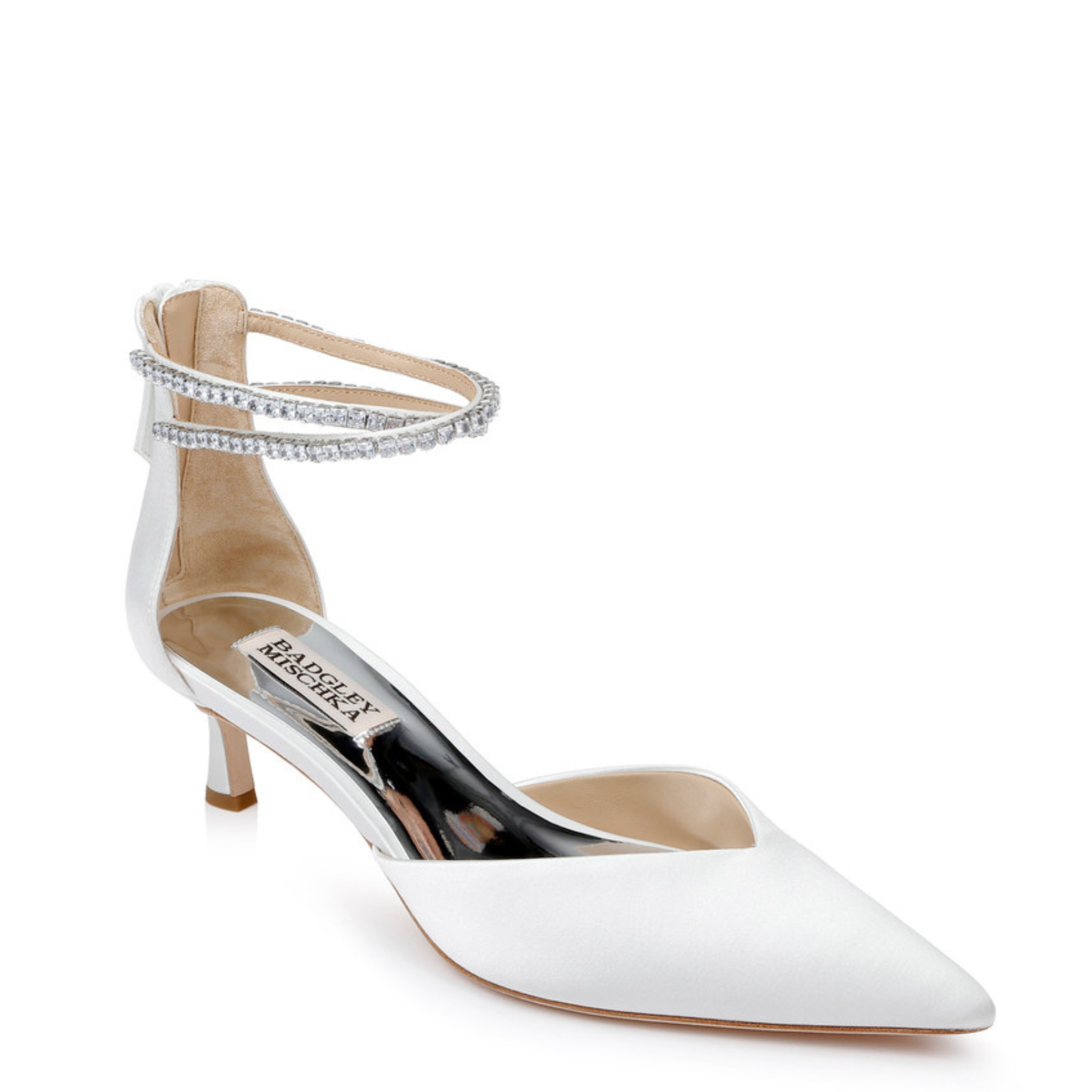 Badgley mischka ankle strap shoes discount