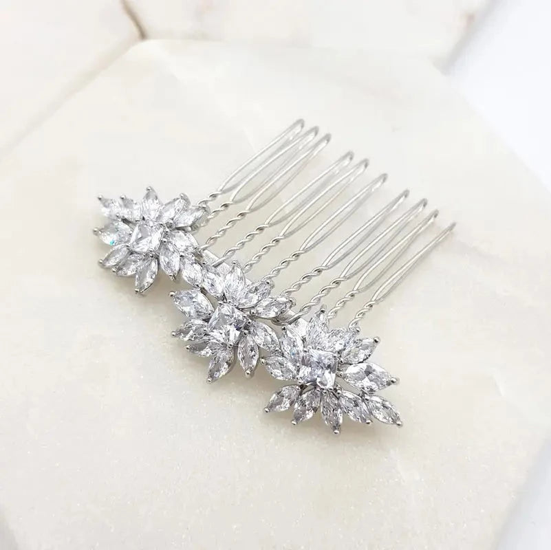 Allira - Small Crystal Bridal Comb