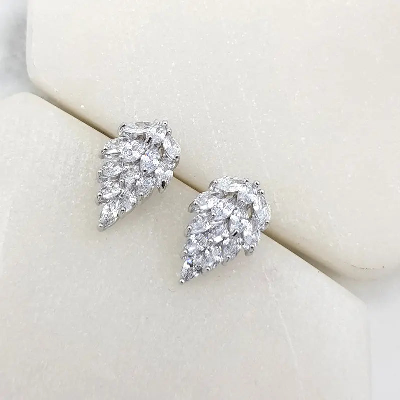 Bridal Stud Earrings Magnificent Wedding Stud Earrings for Bride