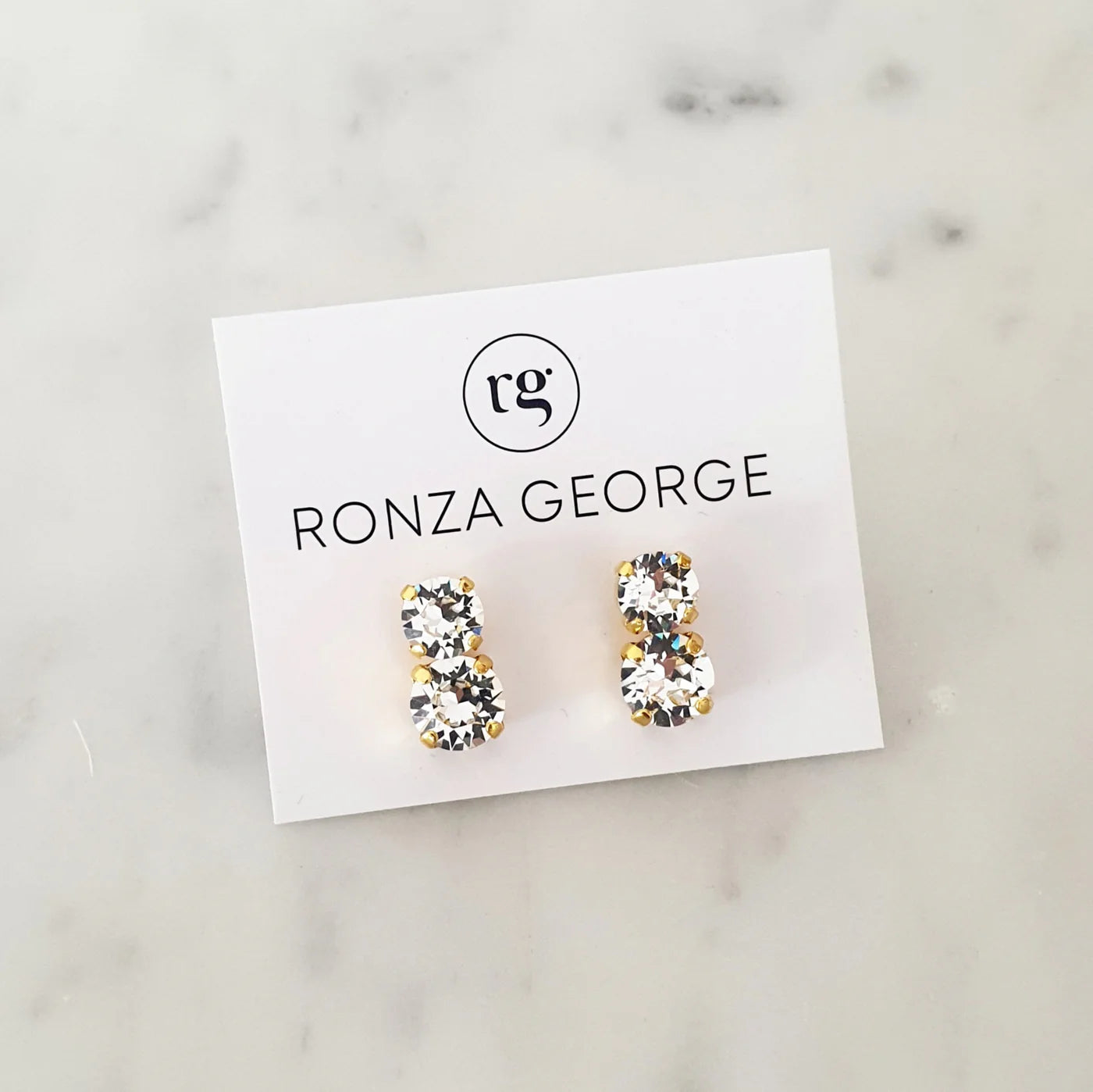 Bare - Swarovski Bridal Stud Earrings