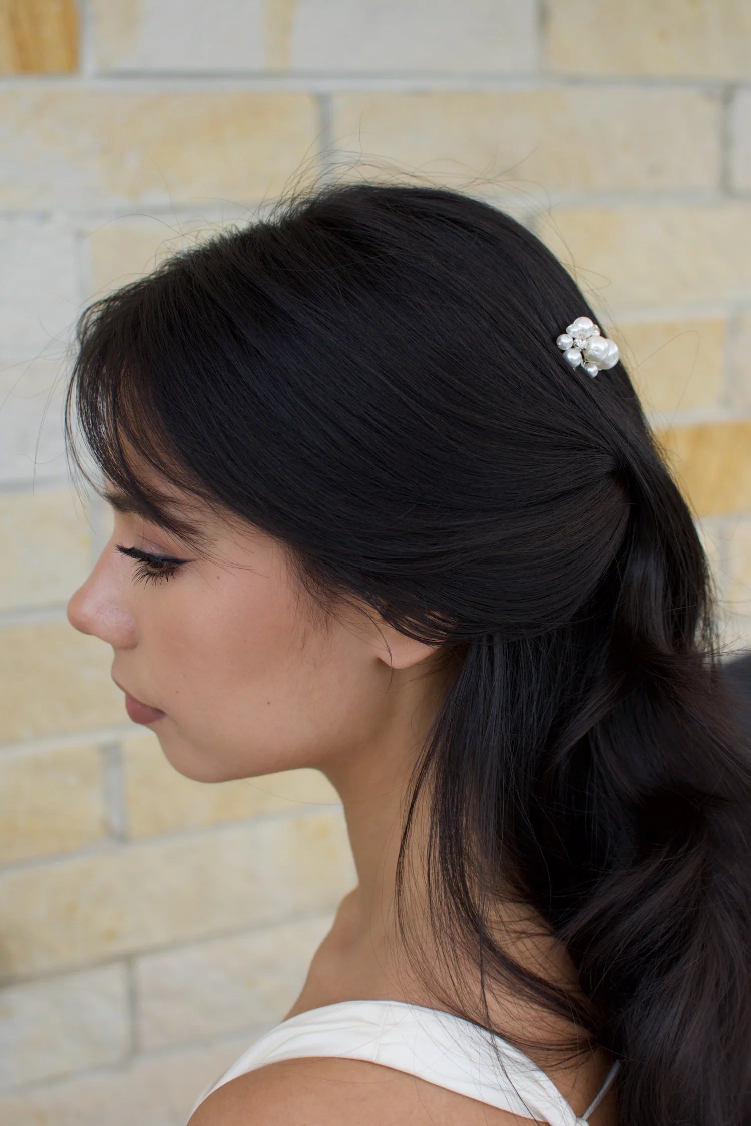 Pippa - Pearl & Crystal Bridal Hair Pin