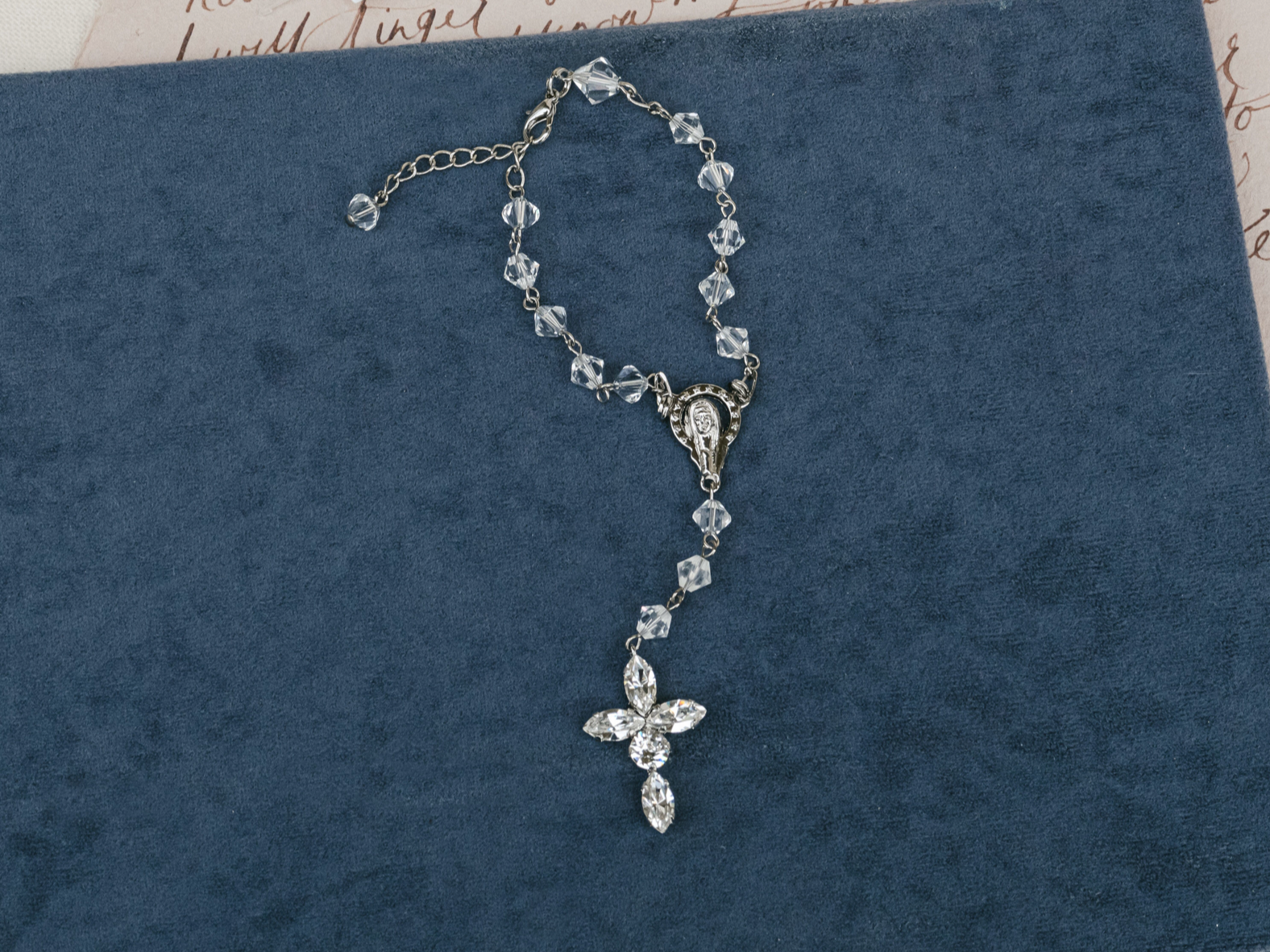 Rosary Bracelet - Swarovski Crystal