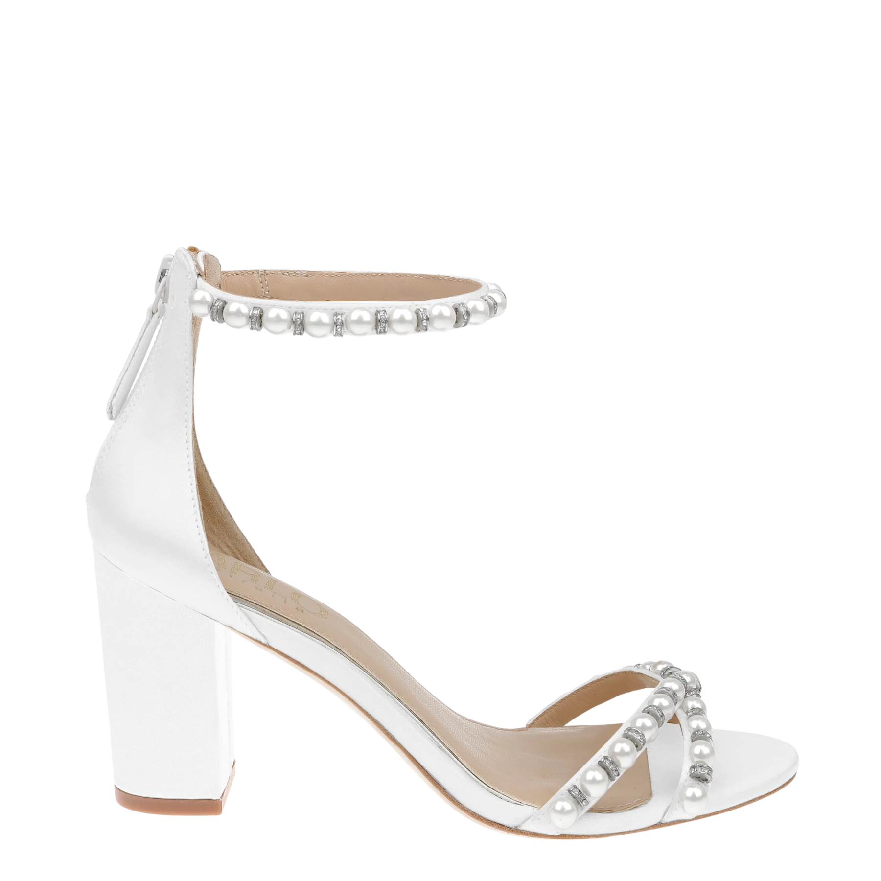 Truffle Collection White Solid Heels: Buy Truffle Collection White Solid Heels  Online at Best Price in India | Nykaa