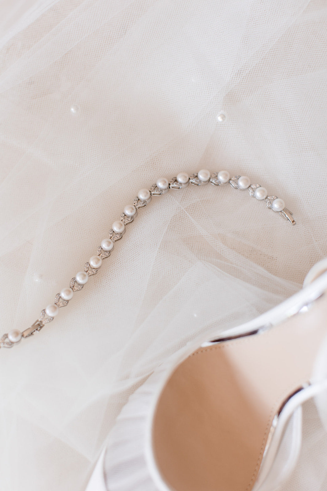 Simone - Freshwater Pearl Bridal Bracelet