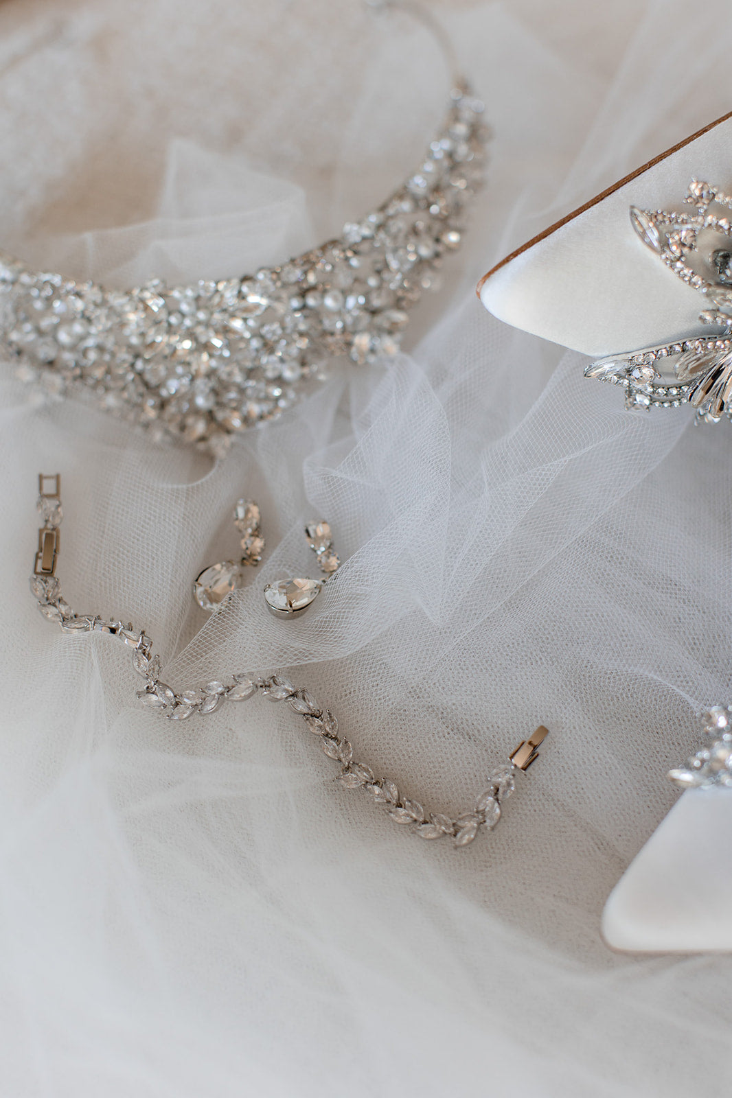 Emma - Marquise Leaf Crystal Bridal Bracelet