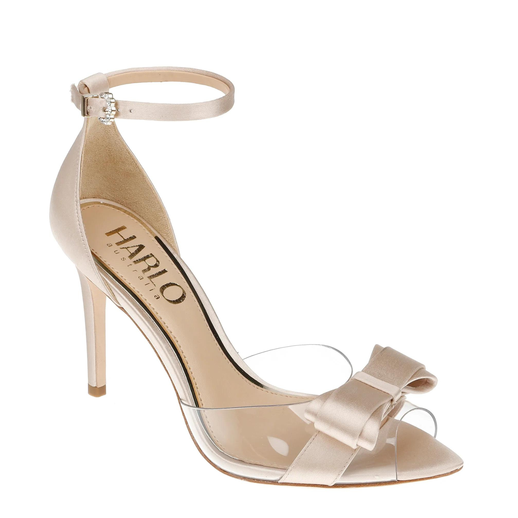 Chloe - Nude Point Bow Heels