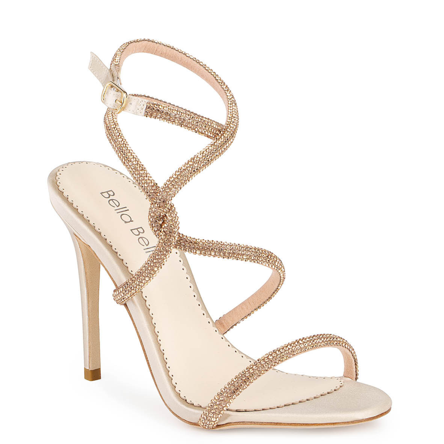 Gold strappy top heels australia
