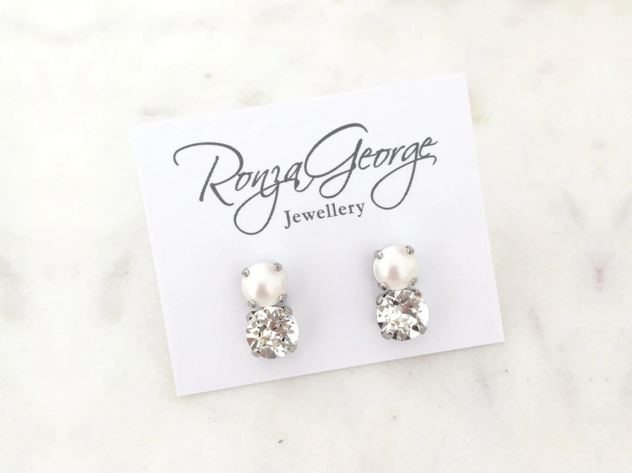 Swarovski begin 2025 stud earrings