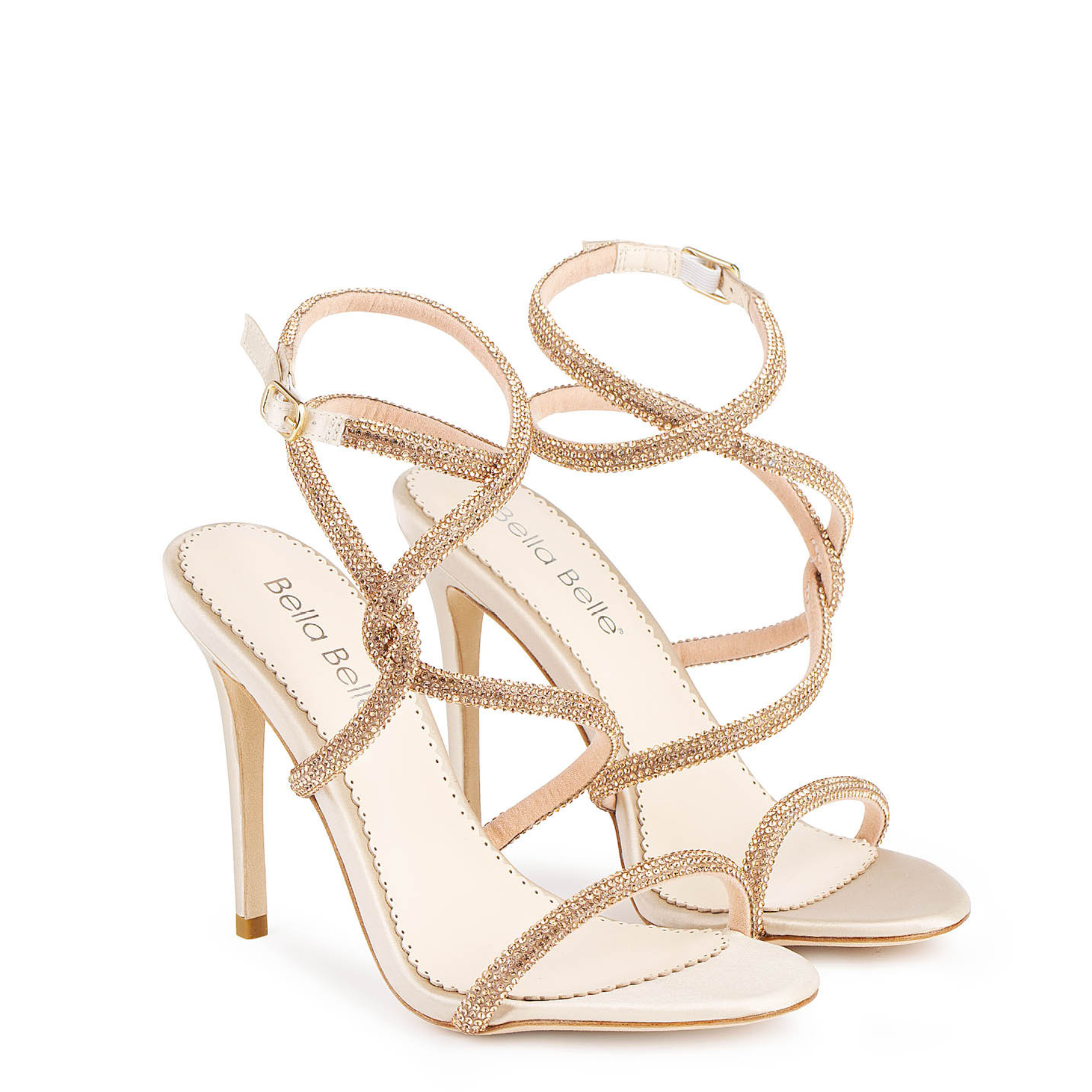 Gold strappy heels hot sale australia