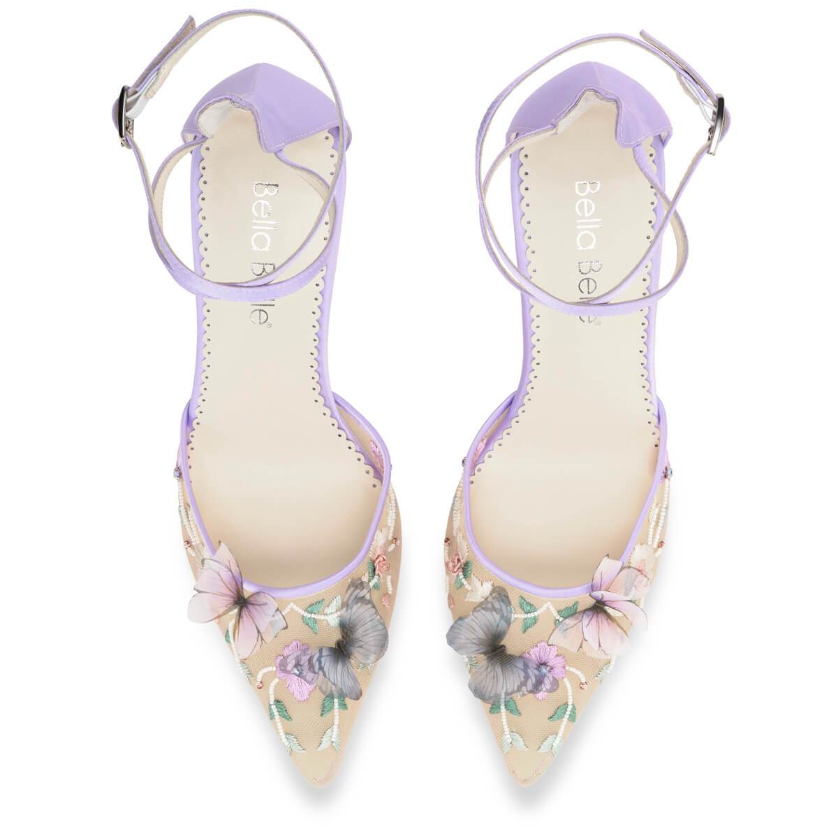 Eve - Lavender Butterfly Heel