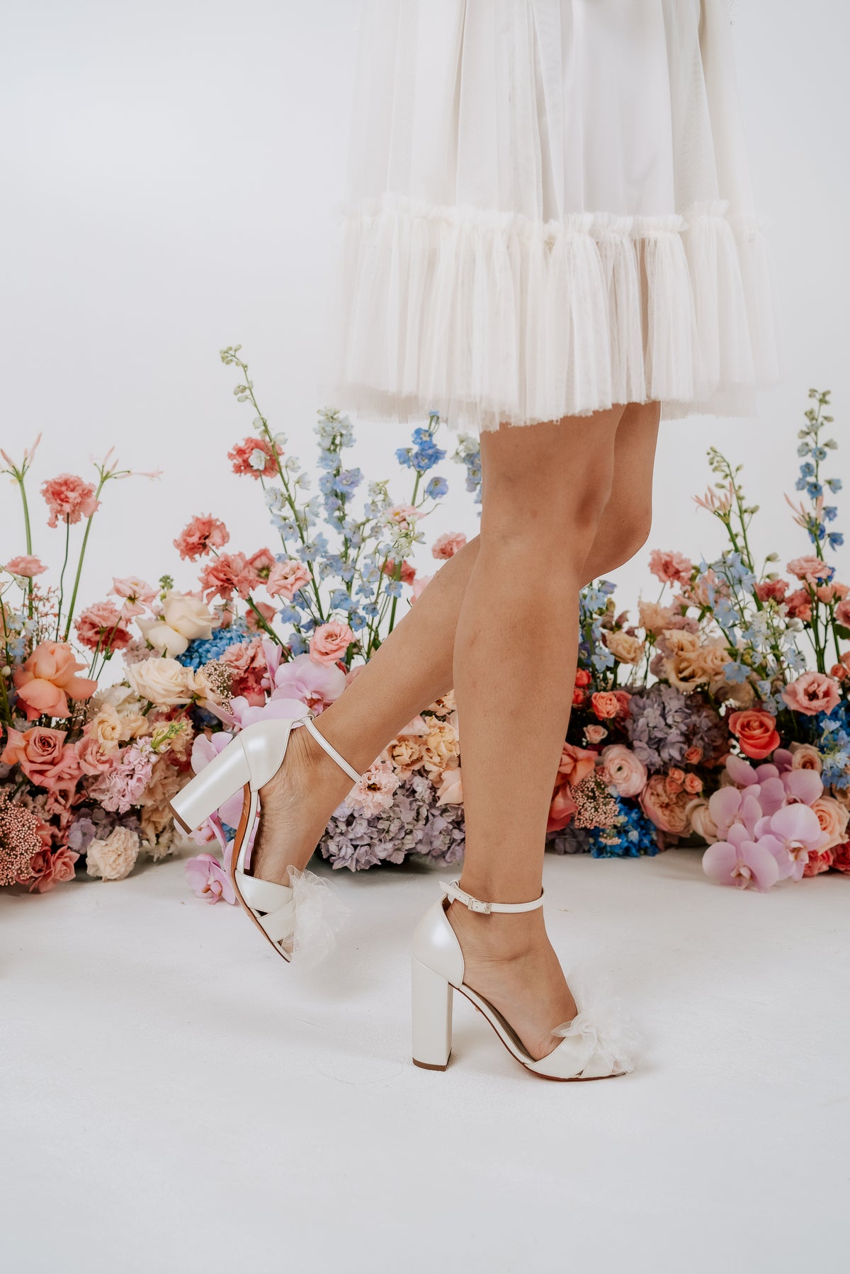 Buy Mid Heel Wedding & Bridal Shoes | The White Collection AU | The ...