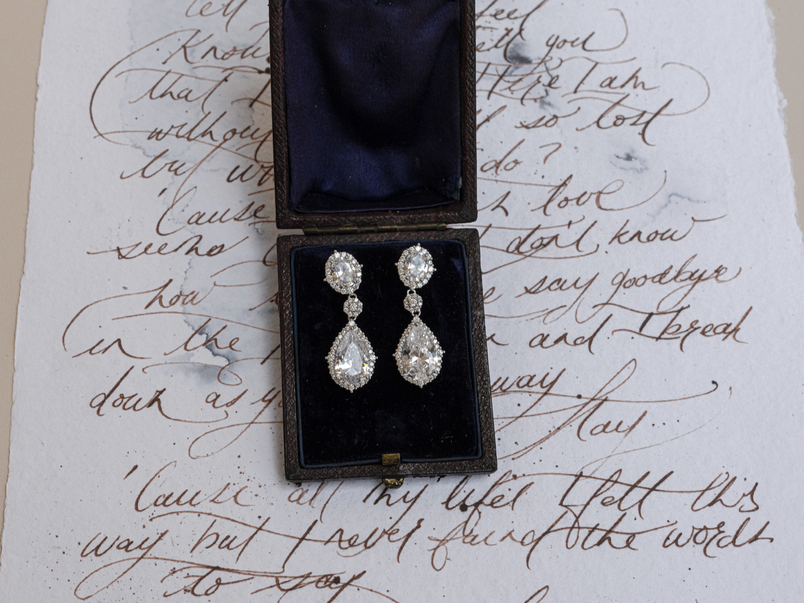 Art deco 2025 earrings bridal