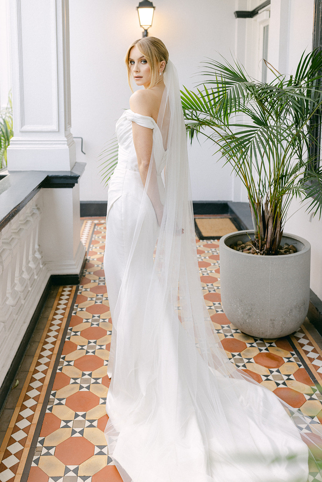 Juliette Soft Tulle Raw Edge Veil