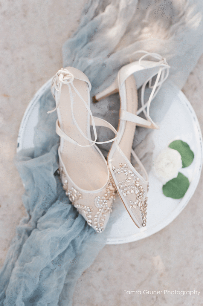 Bella Belle - Frances - Crystal Embellished Kitten Heel - Wedding Shoes Sydney