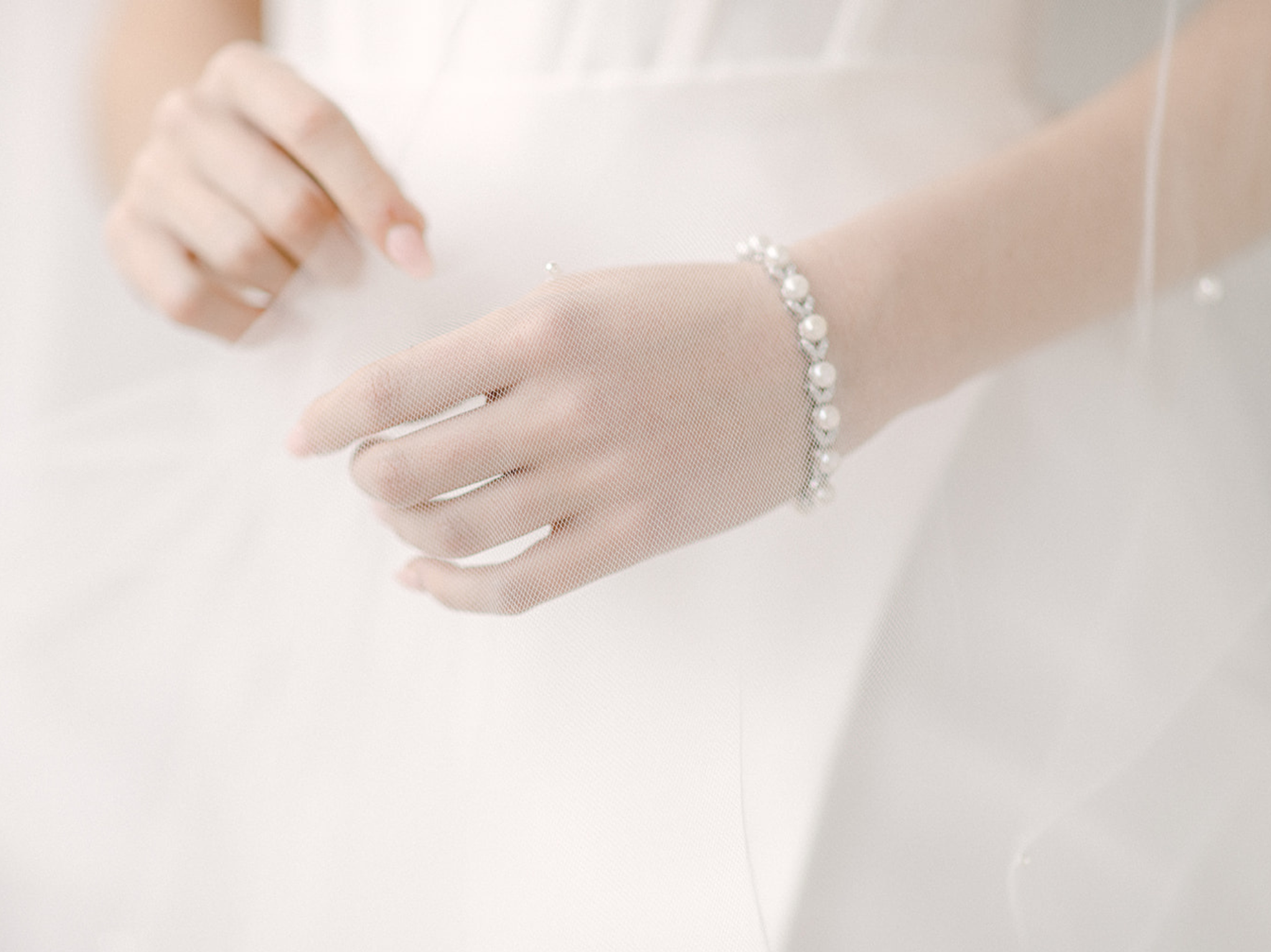 Simone - Freshwater Pearl Bridal Bracelet