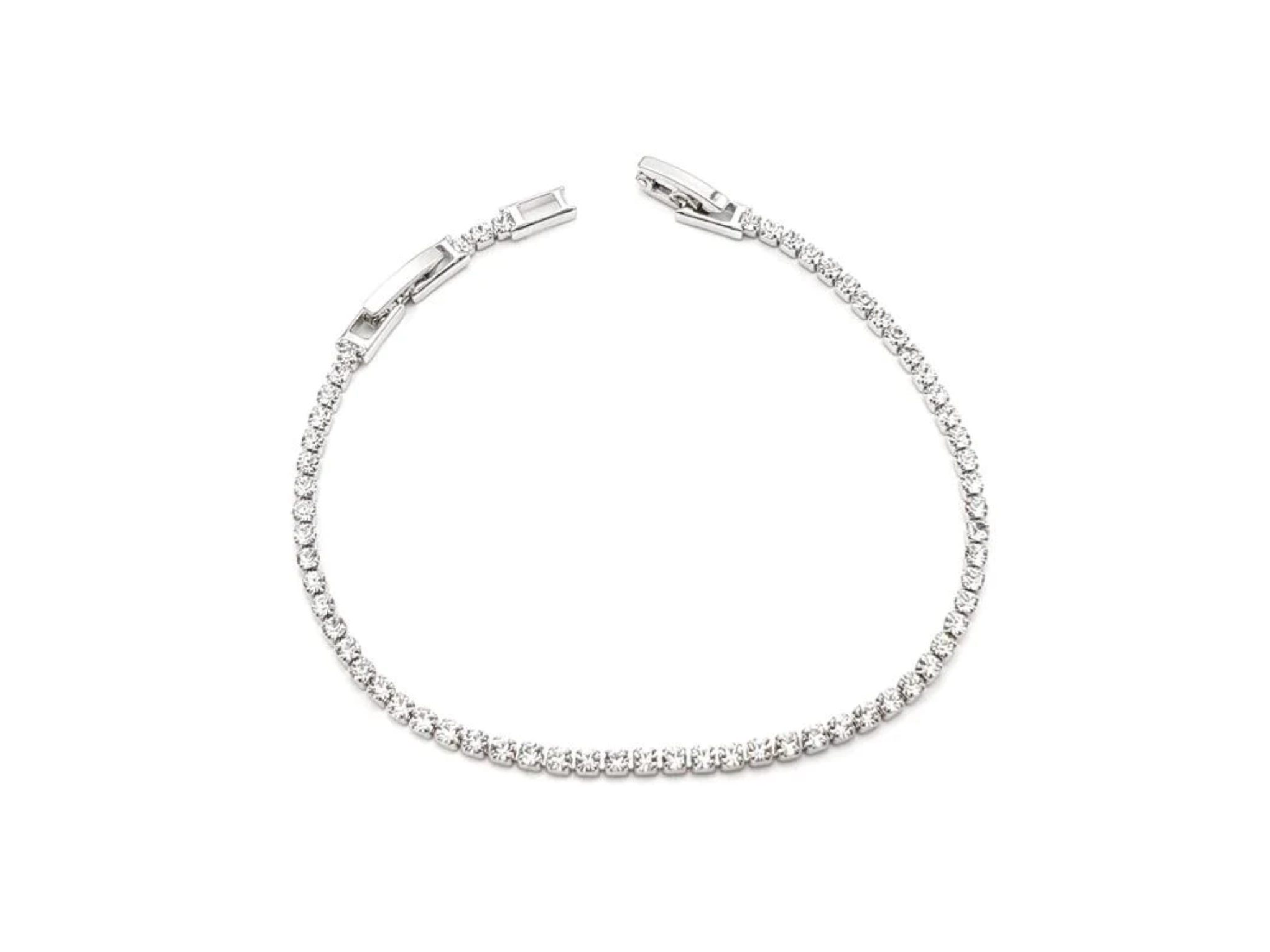 Abbie - Delicate Bridal Tennis Bracelet