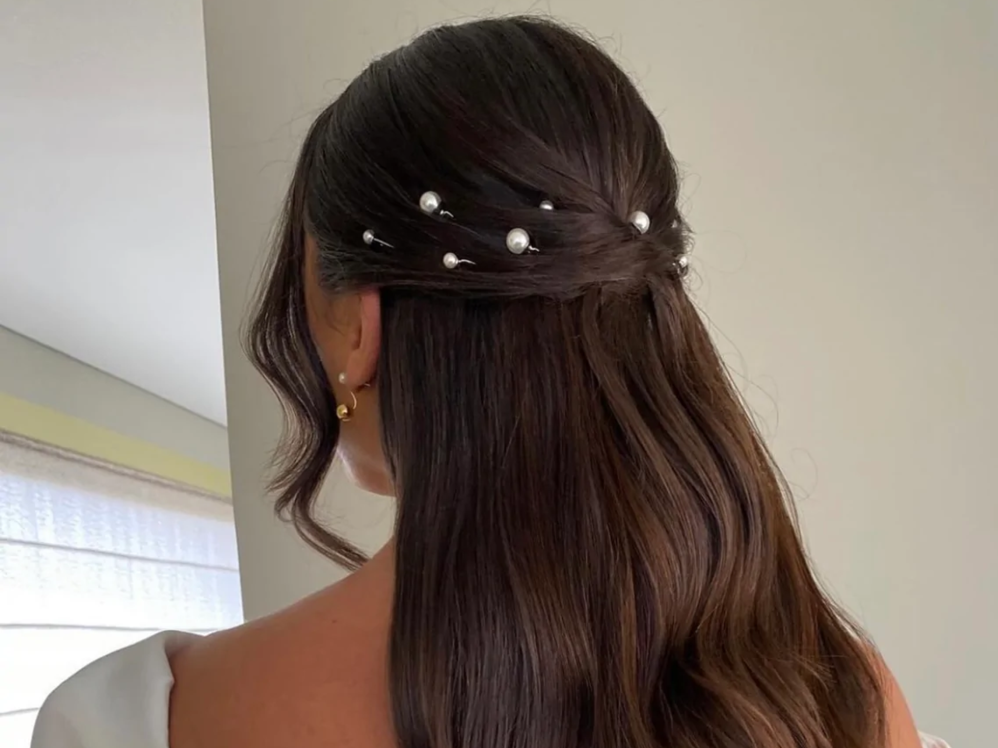Bride hair pins deals