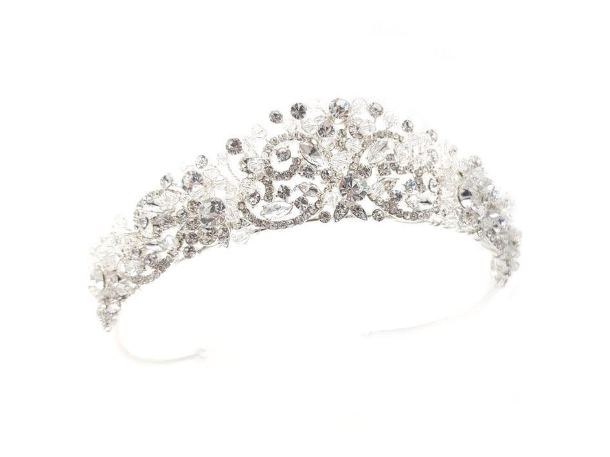 Raquel - Intricate Crystal Bridal Crown
