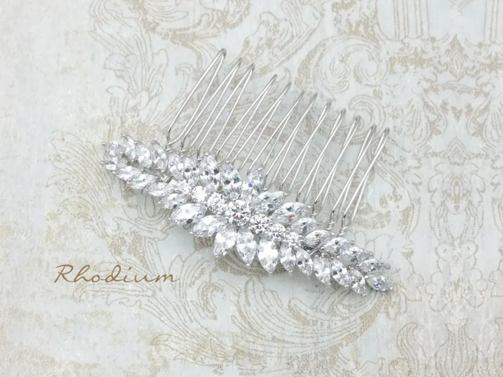 Esme - Small Crystal Bridal Comb